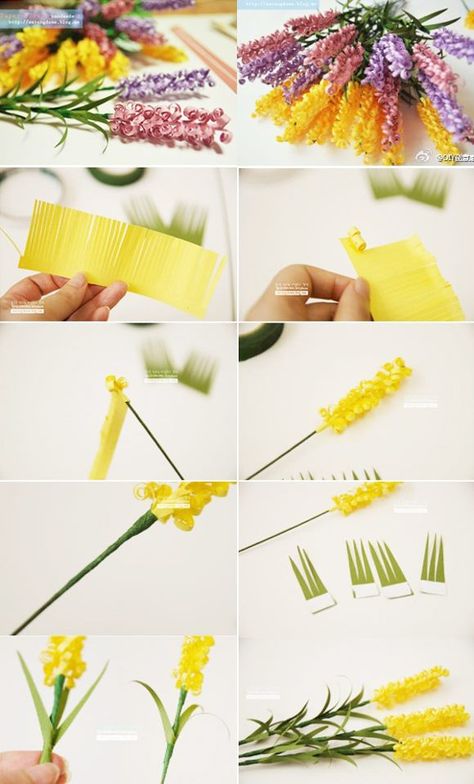 Hiasan Dinding Diy, Crepe Paper Flowers Diy, Vika Papper, Make Flowers, Diy Flores, Kartu Valentine, Handmade Flowers Paper, Crepe Paper Flowers, Paper Flowers Craft