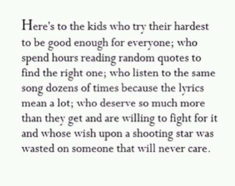 No One Listens To Me, No One Listens, Lyrics Meaning, No One Understands, Reading Quotes, Good Enough, Just Me, Interesting Art, The Kids