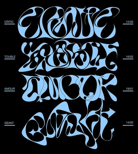 Composition Layout, Lettering Fonts Design, Digital Composition, Photography Texture, Decorative Typography, Experimental Type, Graffiti Wildstyle, Typo Poster, Typography Alphabet