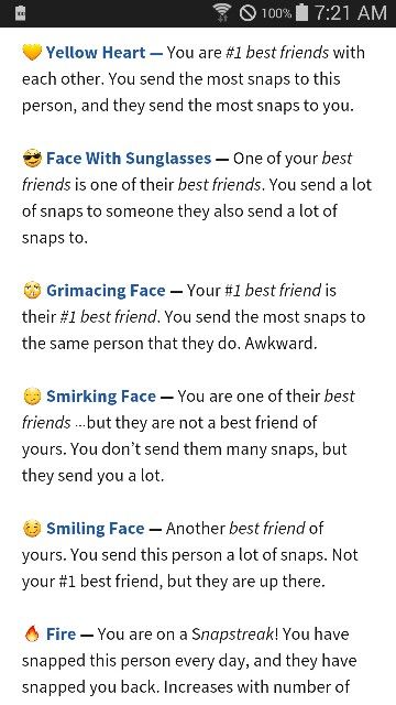 Snapchat Emoji Meanings, Emoji Meanings, Yellow Heart, Health Tips, Life Hacks, Snapchat, Meant To Be, Best Friends, Iphone