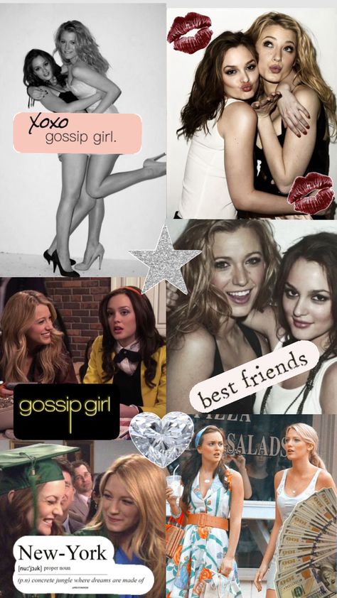 #serena #blair #bffs #gossipgirl #fyp Blair Et Serena, Serena Blair, Serena And Blair, Blair And Serena, Concrete Jungle, Gossip Girl, Best Friends