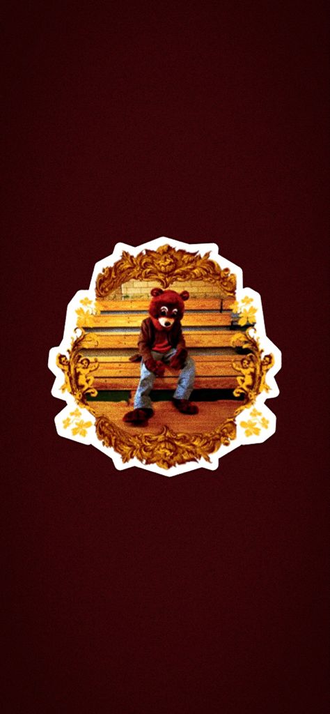 Kanye Wallpaper, College Dropout, Brown Background, Background Wallpaper, Kanye West