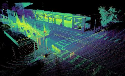 Lidar startup Ouster raises $60 million in production run-up 3d Mapping, Economies Of Scale, Point Cloud, Building Information Modeling, Laser Lights, Future Design, Opening Ceremony, The Expanse, Beams