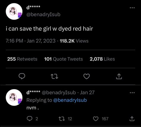 Hair Dye Quotes, Red Hair Tweets, Hair Tweets, Red Hair Phase Tweets, Red Hair Phase Quotes, Getting My Hair Done Twitter Quotes, Hair Done Tweets, Just Got My Hair Done Tweets, Red Hair Quotes