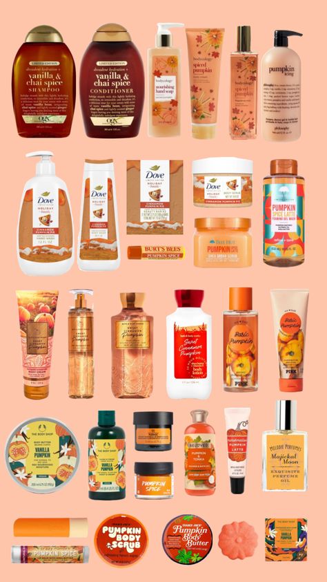 #pumpkinspice #pumpkinscent #pumpkin #body #bodyscent #beautyproducts #showerproducts #aesthetic #showerroutine #shower #beauty #preppy #skincare #bodycare Pumpkin Perfume, Diy Lotion Recipe, Fall Smells, Glowing Skin Diy, Preppy Skincare, Autumn Skincare, Lotion Recipe, Pumpkin Scent, Fragrances Perfume Woman