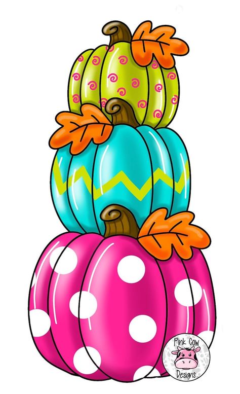 Pumpkin Stack, Door Hanger Template, Pumpkin Door Hanger, Fall Door Hangers, Fall Sign, Stacked Pumpkins, Pink Cow, Fall Door, Wallpapers Iphone