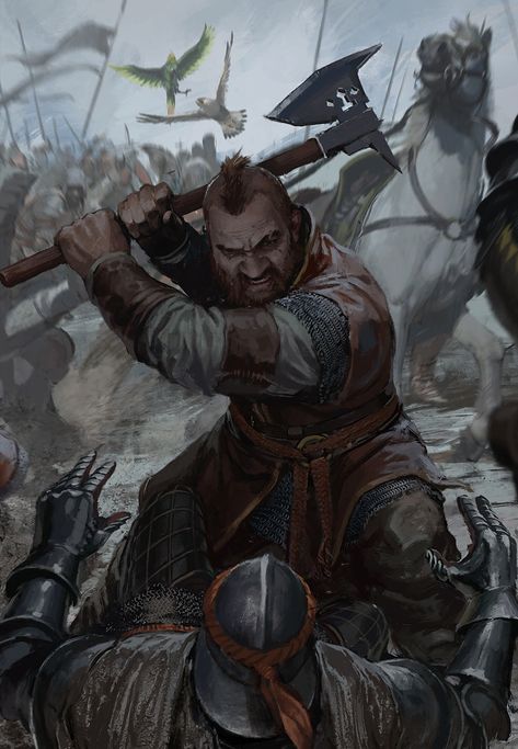 Zoltan Chivay | Witcher Wiki | Fandom Dwarven Warrior, The Dwarves, Witcher Art, Heroic Fantasy, Fantasy Battle, Fantasy Races, High Fantasy, Fantasy Rpg, Arte Fantasy