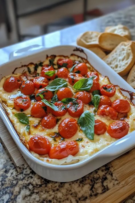 Irresistible Bruschetta Dip Recipe Bruschetta Dip Recipe, Brushetta Appetizers, Cherry Tomato Appetizers, Baguette Appetizer, Tomato Dip Recipes, Bruchetta Appetizers, Goat Cheese Bruschetta, Bruschetta Dip, Cheese Bruschetta