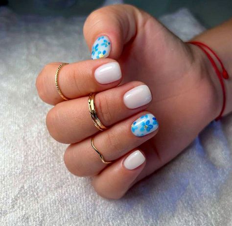 Short Summer Nails 2024, Trendy Short Nail Designs, Short Summer Nails, April Nails, May Nails, Hello Nails, Broken Nails, Gel Nails Diy, Summery Nails