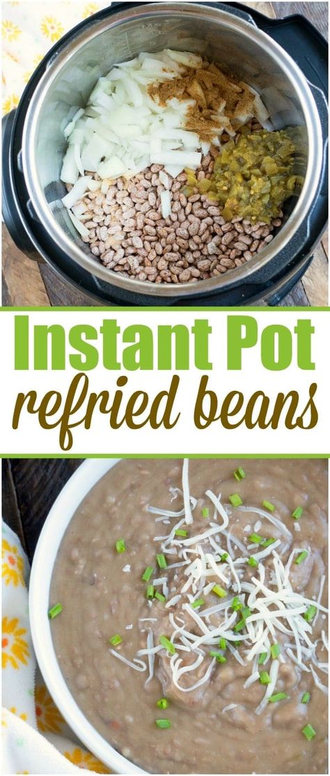 Pressure Cooker Refried Beans, Instant Pot Refried Beans, 7 Layer Dip, Homemade Refried Beans, Refried Beans Recipe, Frijoles Refritos, Layer Dip, Salad Pasta, Best Instant Pot Recipe