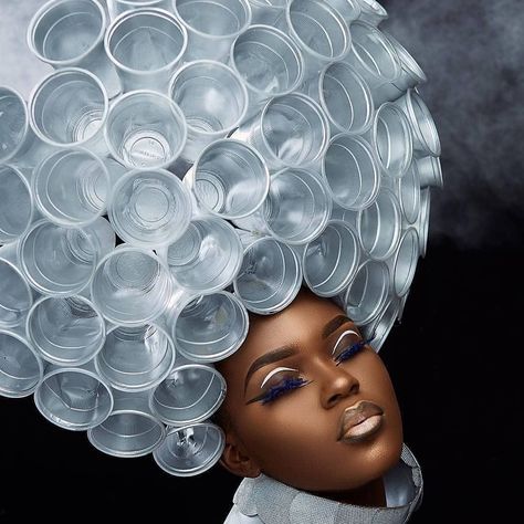 📸:@deladee_edison muse @larrypearl02  #makeup and headpiece @enigma_makeovers assist @xamwhyte_  #art #plasticcup #papercup #hat #headpiece… #diyfashionphotography Bleach Teeth At Home, Youtube Photoshoot, Studio Photo Ideas, Neo African, Teeth Stain Remover, Diy Fashion Photography, Diy Makeup Remover, Brighten Teeth, Teeth Whitening Diy