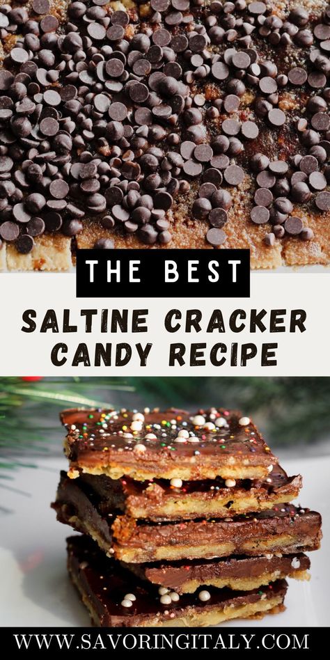 This salty-sweet treat is sure to be a hit! Our Best Saltine Cracker Candy is made with simple ingredients. The texture is delightfully crunchy, and each bite is filled with flavor. This candy is so tasty that it's sure to become a favorite of all your friends and family!