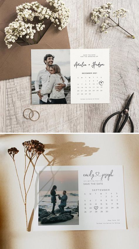 cheap save the date calendar cards Cheap Save The Dates, Safe The Date, Save The Date Pictures, Date Pictures, Save The Date Invites, Diy Save The Dates, Save The Date Designs, Save The Date Ideas, Photo Wedding Invitations