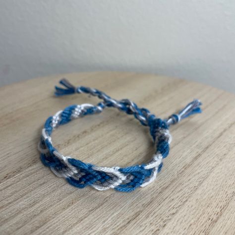 A Handmade Bracelet Or Anklet Woven With Shades Of White, Blue, And Gray Colors. A Friendship Or Statement Bracelet Perfect For This Summer! Approx. 9 Inches/ 30 Centimeters Long. 10 Woven Bracelets For $25. Blue Woven Bracelets As A Gift, Blue Friendship Bracelet, Bohemian Blue Handwoven Friendship Bracelets, Blue Woven Bracelet Jewelry, Casual Blue Hand-strung Friendship Bracelets, Adjustable Blue Woven Bracelets, Halloween Charm Bracelet, Butterfly Charm Bracelet, Faux Leather Bracelets