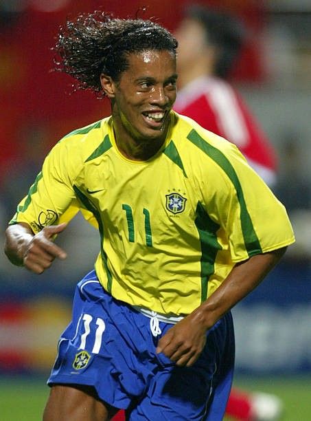 Brasil
World Cup Korea-Japan 2002 Ronaldinho World Cup 2002, Football Legends, Fifa World Cup, Fifa, World Cup, Brazil, Football, Japan, American Football