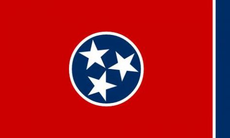 flagoftennessee-stateflag Tennessee State Flag, Tennessee Flag, Christian Activities, State Of Tennessee, Tennessee River, Tennessee State, Historical Newspaper, Jeff Koons, United States Flag