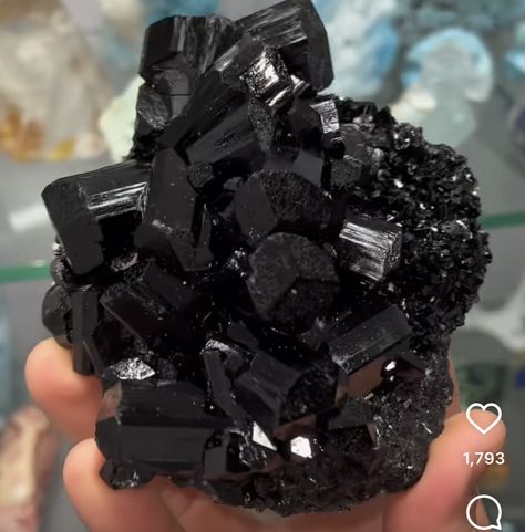 Black Tourmaline Black Tourmaline Aesthetic, Tourmaline Aesthetic, Marvel Oc, Black Tourmaline Crystal, Tourmaline Crystal, Black Tourmaline, Healing Crystals, Geology, Mother Nature