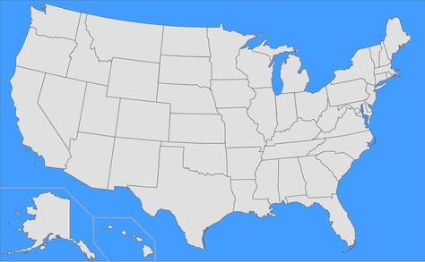 Find the US States Quiz United States Of America Map, Map Quiz, Geography Quiz, State Testing, United States Map, Usa States, Us States, Usa Map, U.s. States