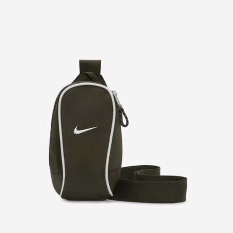 Nike Crossbody Bag Outfit, Nike Sling Bag, Nike Crossbody Bag, Crossbody Bag Outfit, Small Stuff, Dream Gift, Nike Green, Everyday Bag, Nike Sb