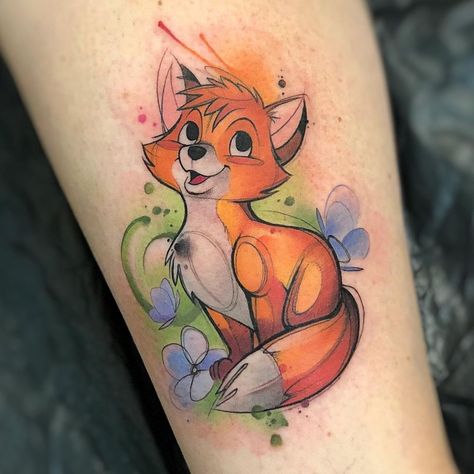 Rise Above Tattoo, Hound Tattoo, Winnie The Pooh Tattoos, Disney Sleeve, Favorite Tattoos, Cartoon Character Tattoos, Pokemon Tattoo, Friendship Tattoos, The Hound