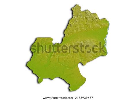 Map Of Nigeria, Physical Map, Relief Map, Image Editing, 3d Objects, Image Illustration, Stock Illustration, Royalty Free Stock Photos, Every Day