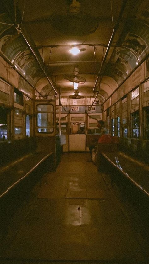 Inside the vintage kolkata tram still in full fledge action Kolkata Metro Photography, North Kolkata Aesthetic, North Kolkata Aesthetic Photography, Kolkata Aesthetic Wallpaper, Vintage Bengali Aesthetic, Bengali Aesthetic Wallpaper, College Street Kolkata Photography, Kolkata Wallpaper, Kolkata Aesthetic Photography