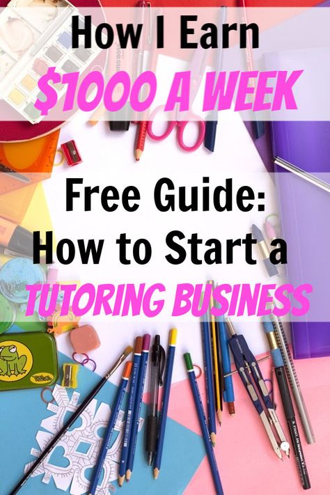 How to Start a Tutoring Business: How I Earn $1000/week as a Tutor Tuition Flyer, Tutoring Tips, Tutoring Online, Teacher Advice, Fast Money Online, Tutoring Services, Increase Memory, Tutoring Business, Reading Tutoring