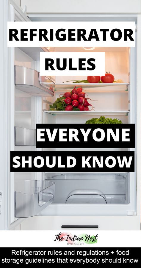 Have you ever thought about your refrigerator rules or food storage guidelines. Here I got some rules, regulations and guidelines. #pantry #storage #ideas Where To Put Food In Fridge, Refrigerator Hacks Storage, Organizing The Refrigerator, Proper Food Storage In Fridge, Food Storage Refrigerator, Storage For Fridge, Best Refrigerator Organization, Refrigerator Storage Containers, Food Placement In Fridge