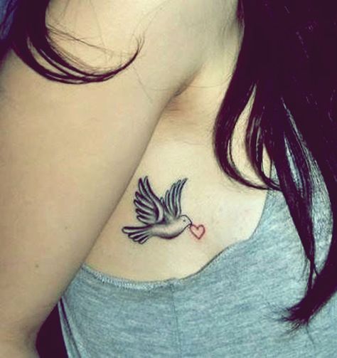 55 Peaceful Dove Tattoos | Cuded