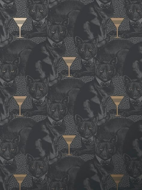 Leopard Print Background, Linen Wallpaper, Bold Wallpaper, Mind The Gap, Metallic Wallpaper, Printed Backgrounds, Gold Eyes, Maximalism, Cat Wallpaper