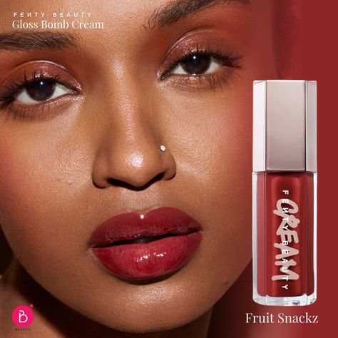 Fenty Beauty Gloss Bomb Cream 💄✨ Get a luscious, full-lip look with Fenty Beauty Gloss Bomb Cream, delivering bold color with a creamy, high-shine finish. This non-sticky gloss adds instant vibrance and hydration, perfect for effortlessly glamorous lips. Available Shades: Fenty Glow - Universal Rose Nude Fruit Snackz - Berry Red Honey Waffles - Honey Butter Brown 🛒 Shop Now: https://beautiv.com/product/gloss-bomb-cream-810909/1792 ------- 💬 Inbox Us: m.me/beautivbd ➡️ Follow Us on : @b... Fenty Fruit Snacks, Fenty Lip Gloss Aesthetic, Honey Waffles, Fenty Beauty Gloss Bomb, Xmas Wishlist, Full Lips, Bold Lips, Honey Butter, Fenty Beauty