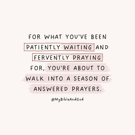 You are on the verge of experiencing positive outcomes or blessings that you have been fervently praying for. Be hopeful, and know that your prayers are about to be fulfilled because you’ve been waiting in faith, praying, and trusting God. God listens to prayers and grants the desires of those who seek Him in faith and obedience. A season of answered prayers can be expected by those who have been praying faithfully and waiting patiently on God. — Delight yourself in the Lord, and he will gi... Prayer For Hope And Faith, Delight Yourself In The Lord Quotes, God Answers Prayers Quotes, Son Prayer, Answered Prayer Quotes, Quotes About Prayer, Praying Quotes, Prayer Bible Verses, Bible Quotes For Teens