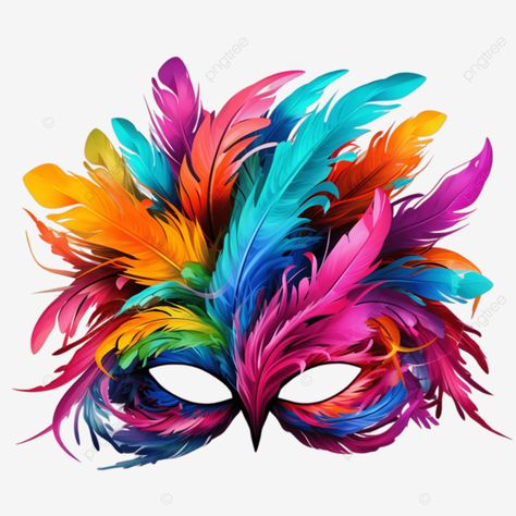 brazil carnival mask with colorful feathers brazil carnival mask with colorful feathers brazil car Brazil Carnival Mask, Mask Carnival, Brazil Carnival, Carnival Mask, Ad Car, Transparent Image, Carnival Masks, Colorful Feathers, Design Portfolio