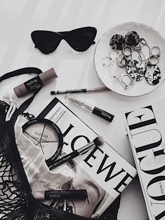 Vogue Aesthetic, Black White Aesthetic, Wall Collage Kit, Power Of Makeup, Collage Kit, Photo Wall Collage, Black And White Aesthetic, White Aesthetic, Wall Collage