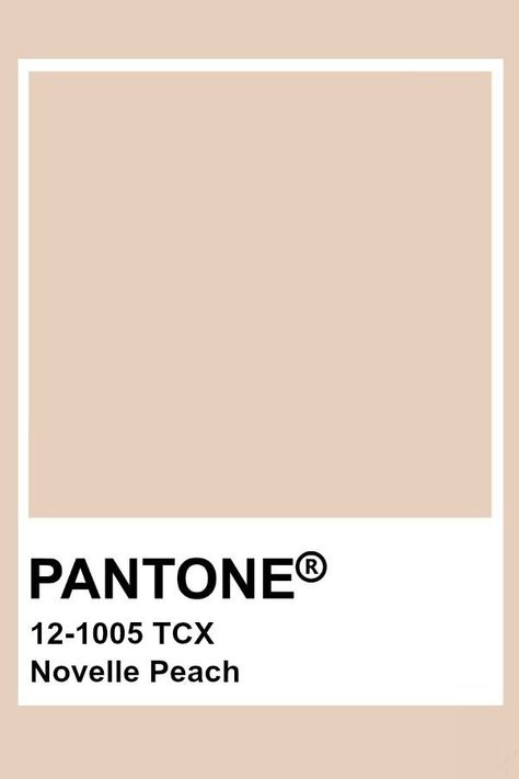 Pantone Novelle Peach Pantone Tcx, Pantone Swatches, Pantone Palette, Pantone Colour Palettes, Color Inspo, Colour Board, Colour Schemes, Color Pallets, Color Swatches