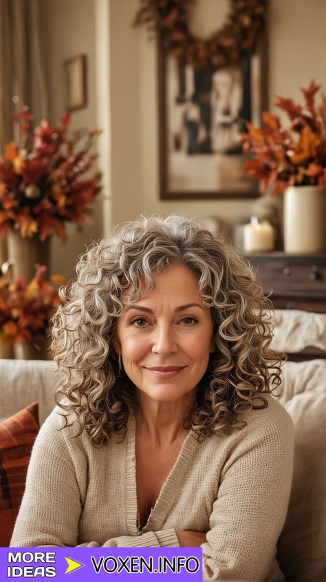 23 Top Fall 2024 Hairstyles for Women Over 50 Curly Hair Techniques, Short Layered Curly Hair, Layered Curly Haircuts, Curly Hair Trends, Medium Length Curly Hair, Dry Curly Hair, Curly Hair Photos, Short Curly Haircuts, Medium Curly Hair Styles