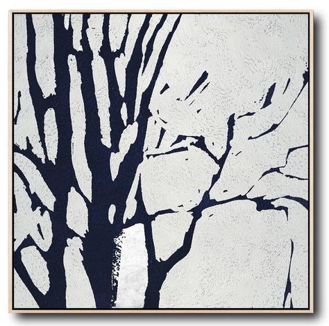 Cedar Walls, Abstract Art Collection, Minimal Painting, Black And White Landscape, Art Consultant, 수채화 그림, Abstract Tree, Black And White Painting, Minimalist Painting