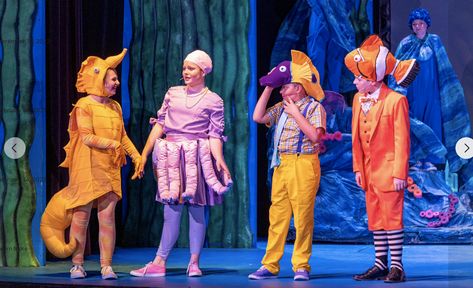 Finding Nemo Play, Finding Nemo Jr Musical, Finding Nemo Jr Costumes, Finding Nemo Costumes, Finding Nemo Costume Diy, Finding Nemo Jr, Musical Makeup, Finding Nemo The Musical, Finding Nemo Theme