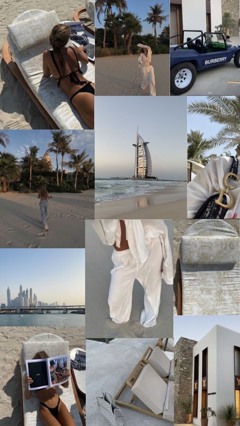 Dubai Vision Board Pictures, Dubai Content Ideas, Dubai Estetic, Dubai Summer Aesthetic, Dubai Vision Board, Dubai Photo Ideas Instagram, Dubai Mall Outfit, Dubai Beach Outfit, Dubai Spots