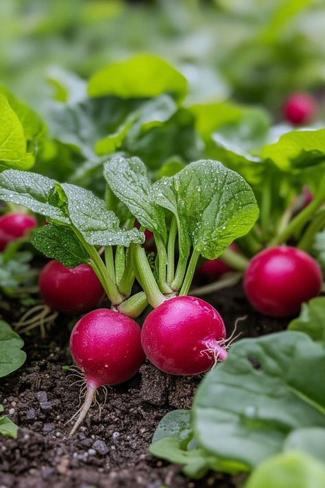 Radishes are a delicious and nutritious choice for any mealtime! 🌿🌟 Crisp and peppery, these vibrant root vegetables add a zesty crunch to salads, sandwiches, and snacks. Quick to prepare and packed with vitamins, radishes bring a refreshing twist to your dishes. Indulge in the bold flavors of radishes today! 😋🌿 #FreshRadishes #HealthyEating #NutritiousEats #ZestyCrunch Catering Ideas Food, Backyard Vegetable Gardens, Root Vegetables, Radishes, Meal Time, Vegetable Garden, Landscaping, Vitamins, Healthy Eating