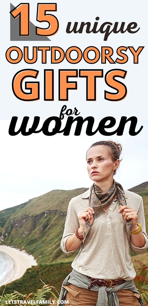 As a woman who loves the outdoors, has lived in an RV full-time with my husband and kids for 3 years while traveling the USA, and now a mom who lives in Idaho and loves to go camping, I’m excited to share with you some of my top gift ideas for outdoor women in your life. Outdoor gifts | Outdoor gifts ideas | Outdoor gifts for kids | Outdoor gifts for teens Outdoor Gifts For Kids, Outdoorsy Women, Gifts For Female Coworkers, Adventure Mom, Outdoorsy Girl, Outdoor Lover Gifts, Gifts For Young Women, Outdoorsy Gifts, 40th Birthday Gifts For Women