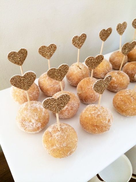 Donut Holes Party, Donut Holes Dessert Table, Mini Donuts Dessert Table, Donut Hole Bar Ideas, Donut Brunch Party, Donut Kabobs Doughnut Holes, Munchkin Donut Display, Donut Hole Dessert Table, Party Donut Display