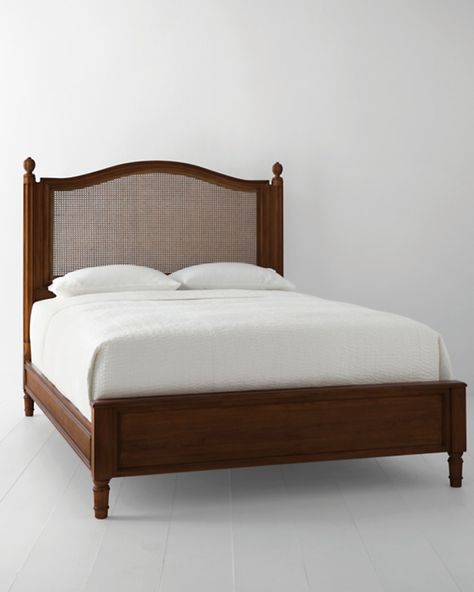 Wish List: View | Garnet Hill Bed Rugs, Cane Bed, Caned Headboard, Twin Headboard, Iron Bed, Queen Headboard, King Headboard, Alder Wood, Garnet Hill