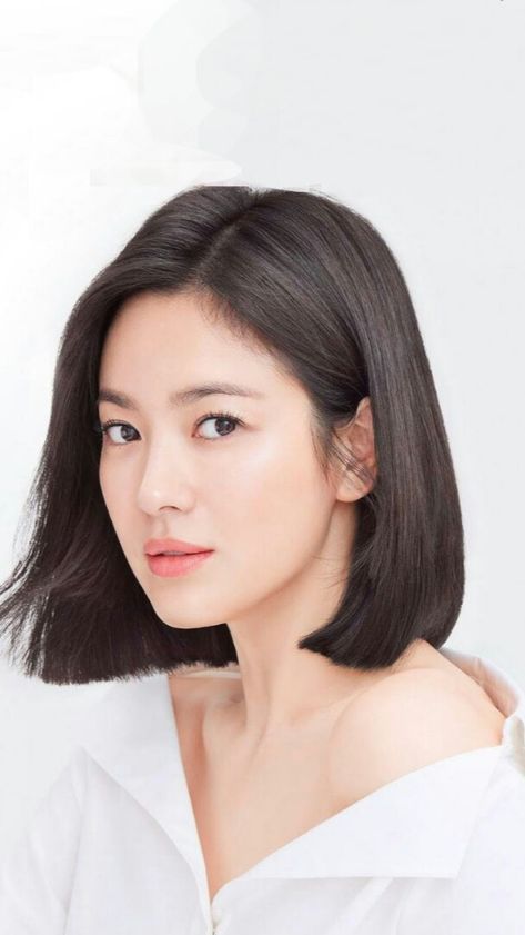 Rose Short Hair, Korean Short Hair, Corte Bob, Asian Short Hair, Hye Kyo, Shot Hair Styles, Song Hye Kyo, Korean Actresses, Korean Actress