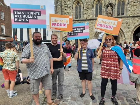 ‘We’ll fight for what we deserve’: Trans Pride Southampton 2023 Check more at https://technologygeyan.com/refrss-1468/ Trans Rights Are Human Rights, Trans Community, Sport Banner, Trans Rights, Trans Pride, Southampton, Human Rights, The Streets, Human