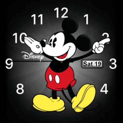 Mickey Mouse Apple Watch Mickey Mouse Clock, Apple Watch, Clock