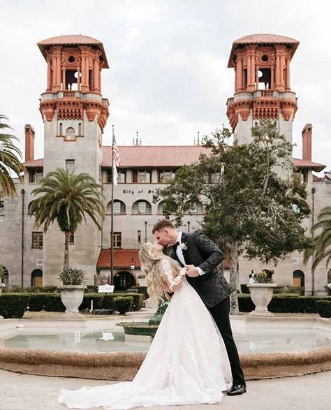 Best Spots in St. Augustine for Wedding & Engagement Photos Lightner Museum, Wedding Reception Entertainment, Wedding Packages Prices, Wedding Flower Guide, St Augustine Wedding, Plan A Wedding, Wedding Planning Timeline, Wedding Guest List, St Augustine Florida