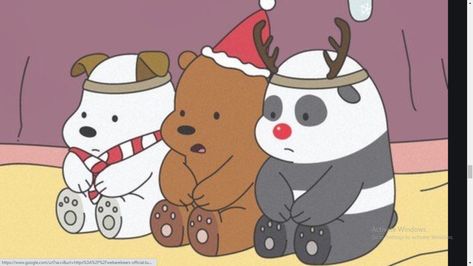 We Bare Bears Friendship, We Bare Bears Matching Pfp, Ice Bear We Bare Bears, Christmas Bears, We Bare Bears Wallpapers, Ice Bear, Ice Bears, Three Bears, We Bear