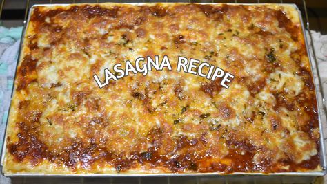 Cooking Lesson - Lasagna Recipe ala Greenwich Lasagna Video, Cooking Lessons, Lasagna Recipe, Diy Food Recipes, Diy Food, Lasagna, Food Videos, Banana Bread, Bread