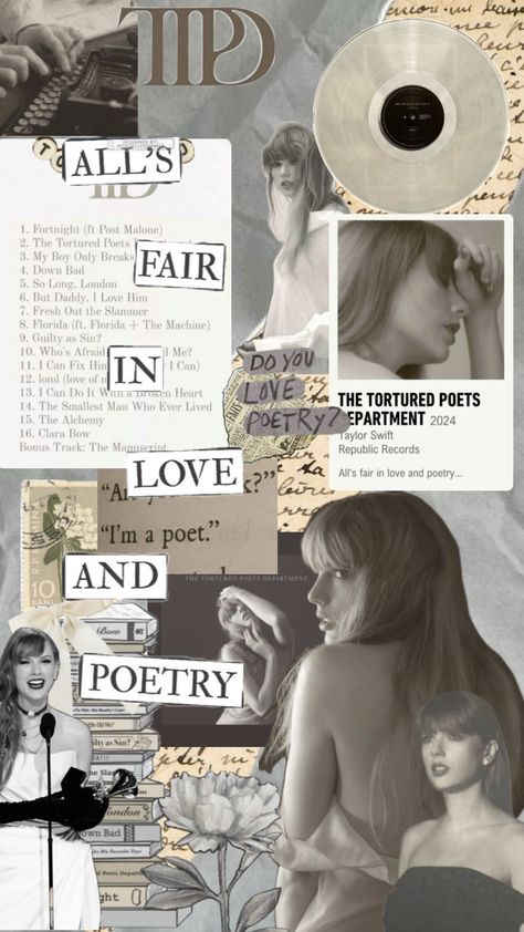 All fair in love and poetry���🩶 Alls Fair In Love And Poetry, Taylor Swift, In Love, Poetry, Wallpapers, Quotes, Quick Saves